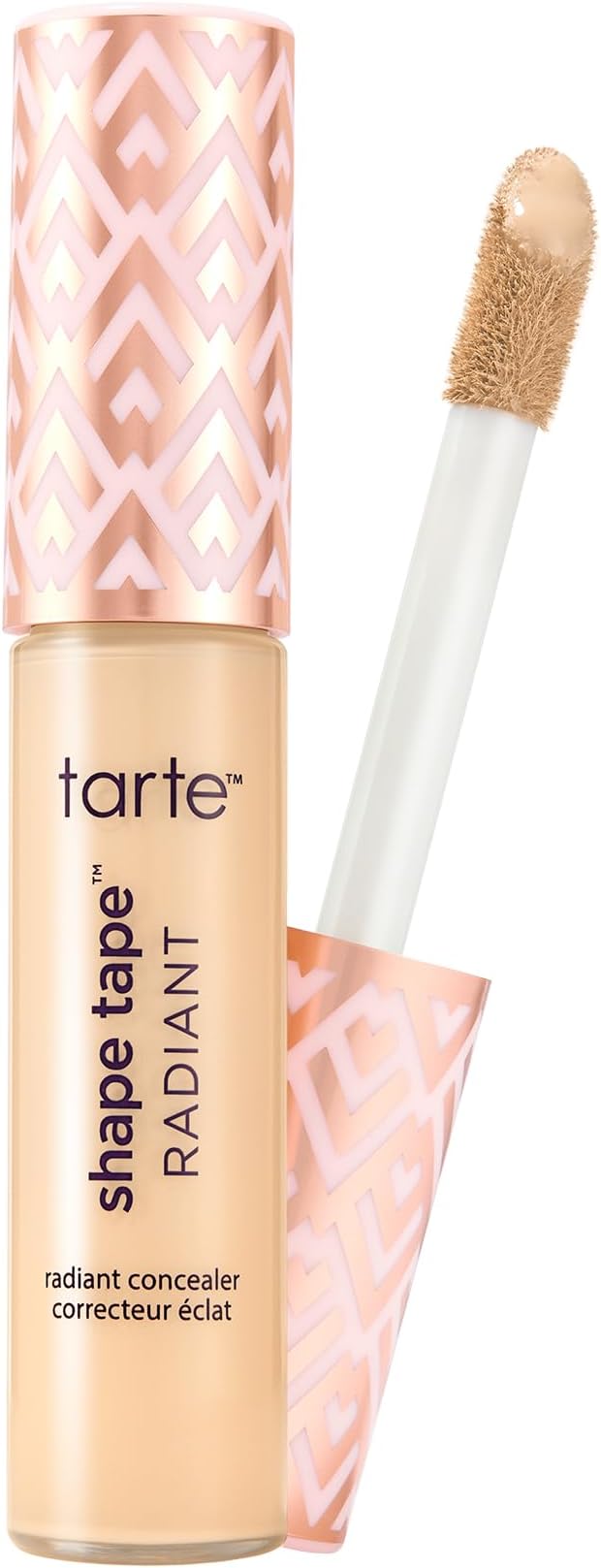 Tarte Shape Tape Radiant Concealer Medium Coverage, Radiant Finish Makeup for Flawless Skin Long Lasting Formula for Brighter Complexion 10ml 20S Light Sand (light skin with warm, golden undertones)
