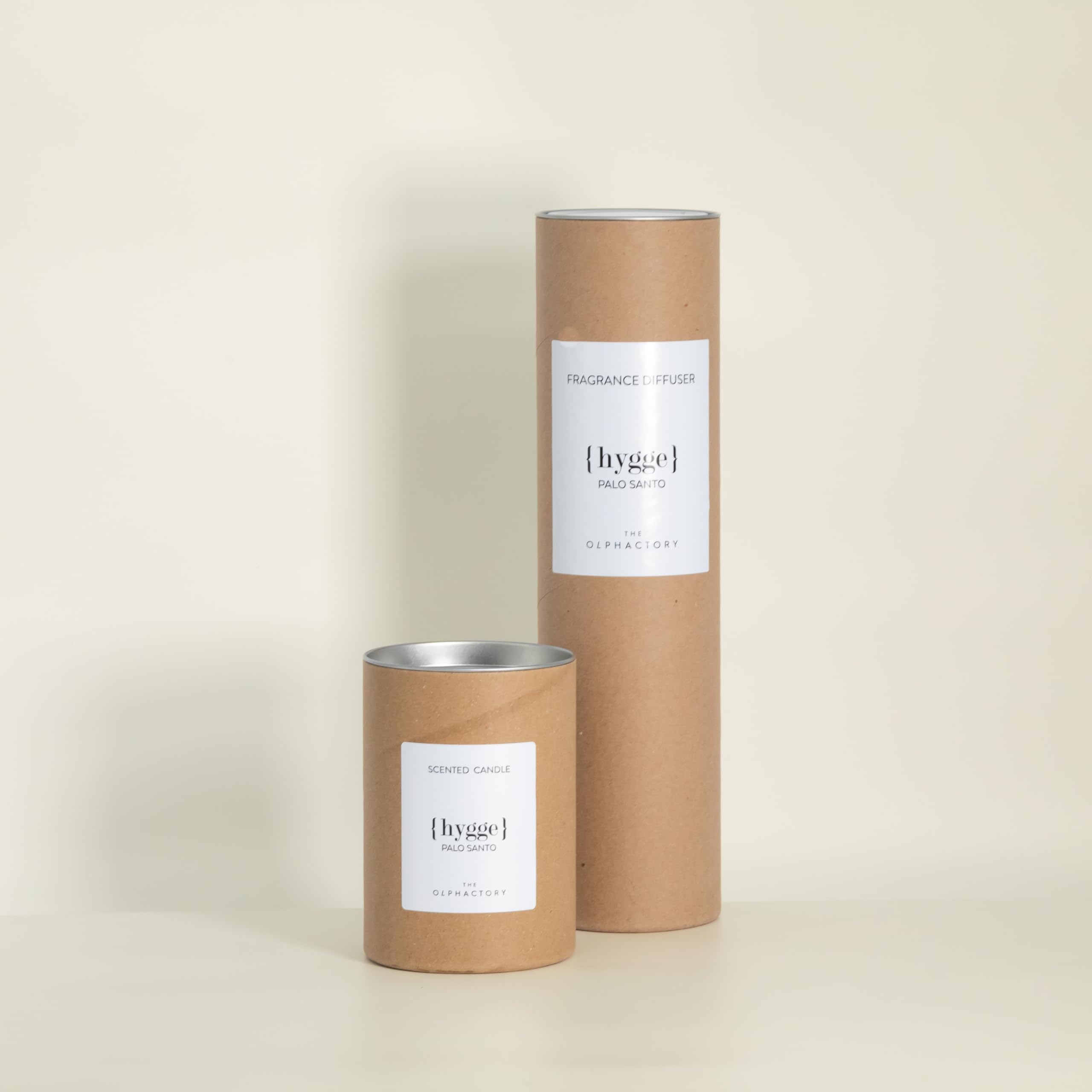 Duftset, Kombination aus Lufterfrischer/Diffusor und Duftkerze, Geschmack Palo Santo - Basisnote Sandelholz mit Kopfnote Palisander - Stimmungsvolle Dekoration und wunderbarer Raumduft