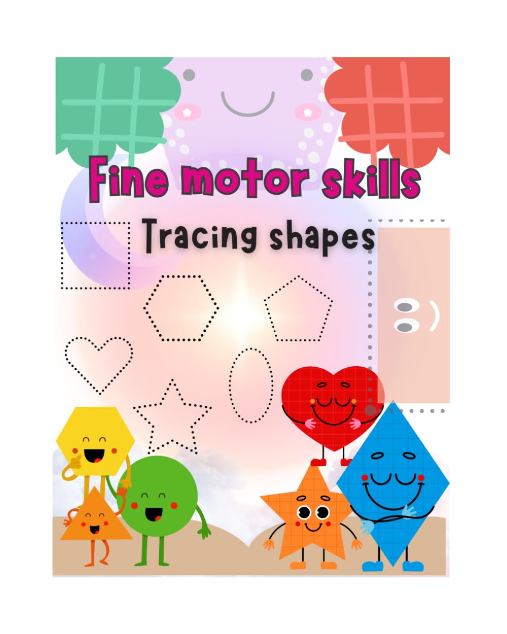 Fine motor skills - Shapes Tracing (My First Skills Activity Books)