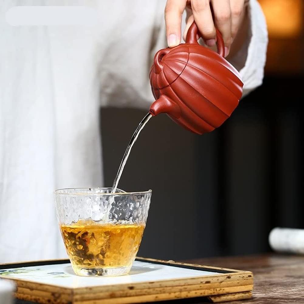 Chiński zestaw do herbaty Gongfu 220 ml Fioletowy czajniczek Słynny czajniczek do podróży, domu, na zewnątrz i do biura