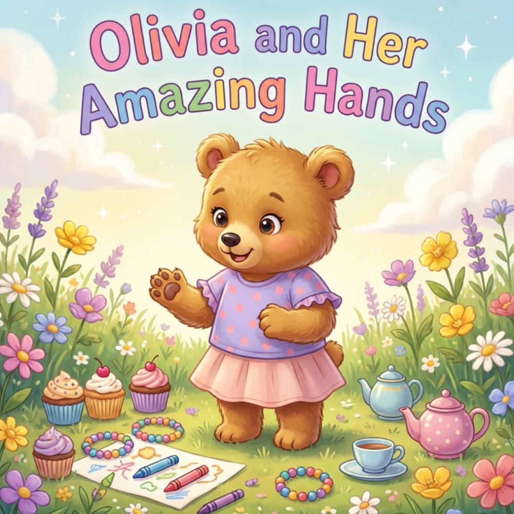Olivia and her Amazing Hands: A Kids Book About Confidence, Creativity, and Growth Mindset – Fun Read Aloud Story for Toddlers Ages 3–6