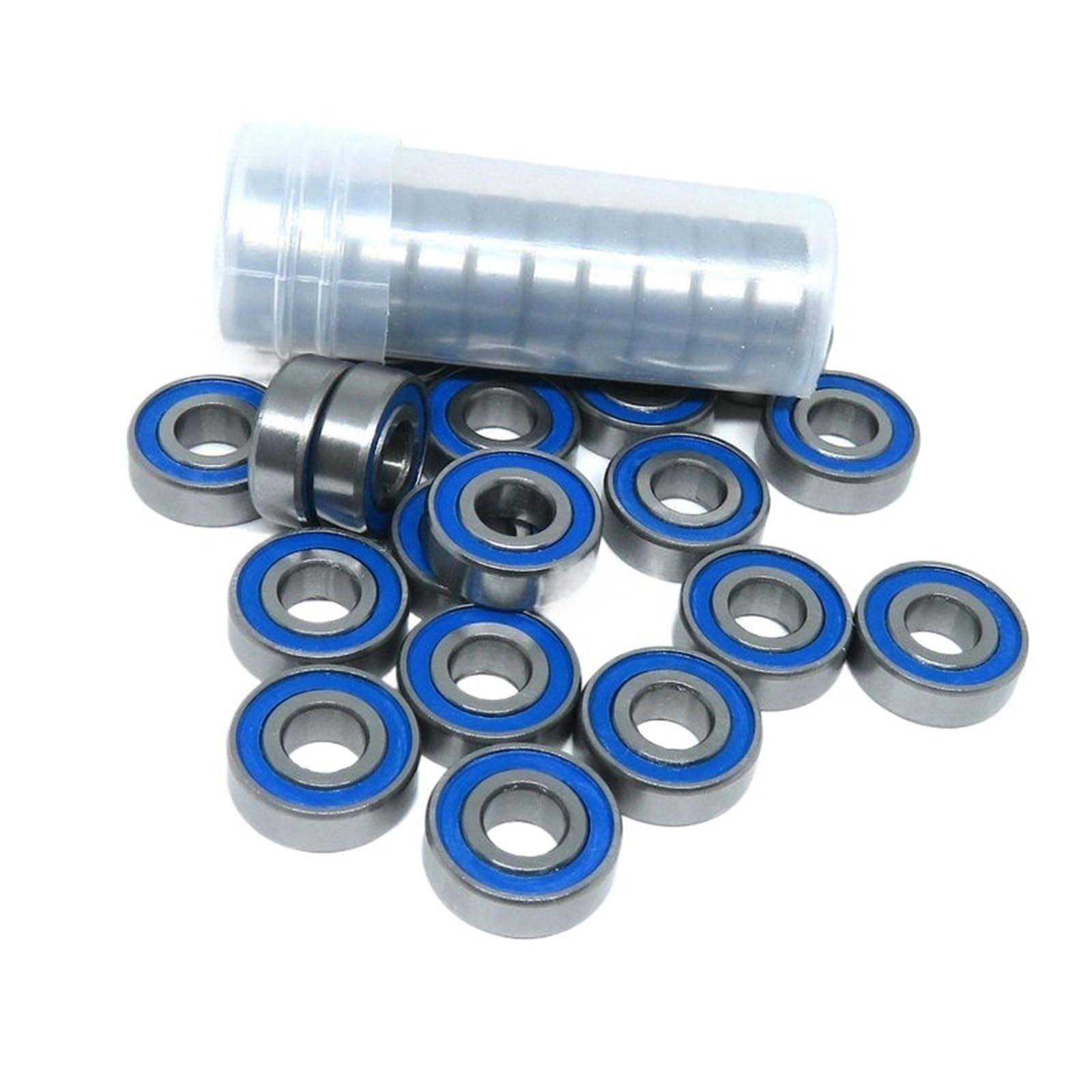 10 sztuk 5x12x4 MR125 2RS łożysko kulkowe 5 * 12 * 4 łożysko kulkowe głębokie MR125RS Bule uszczelki RC łożysko ABEC3