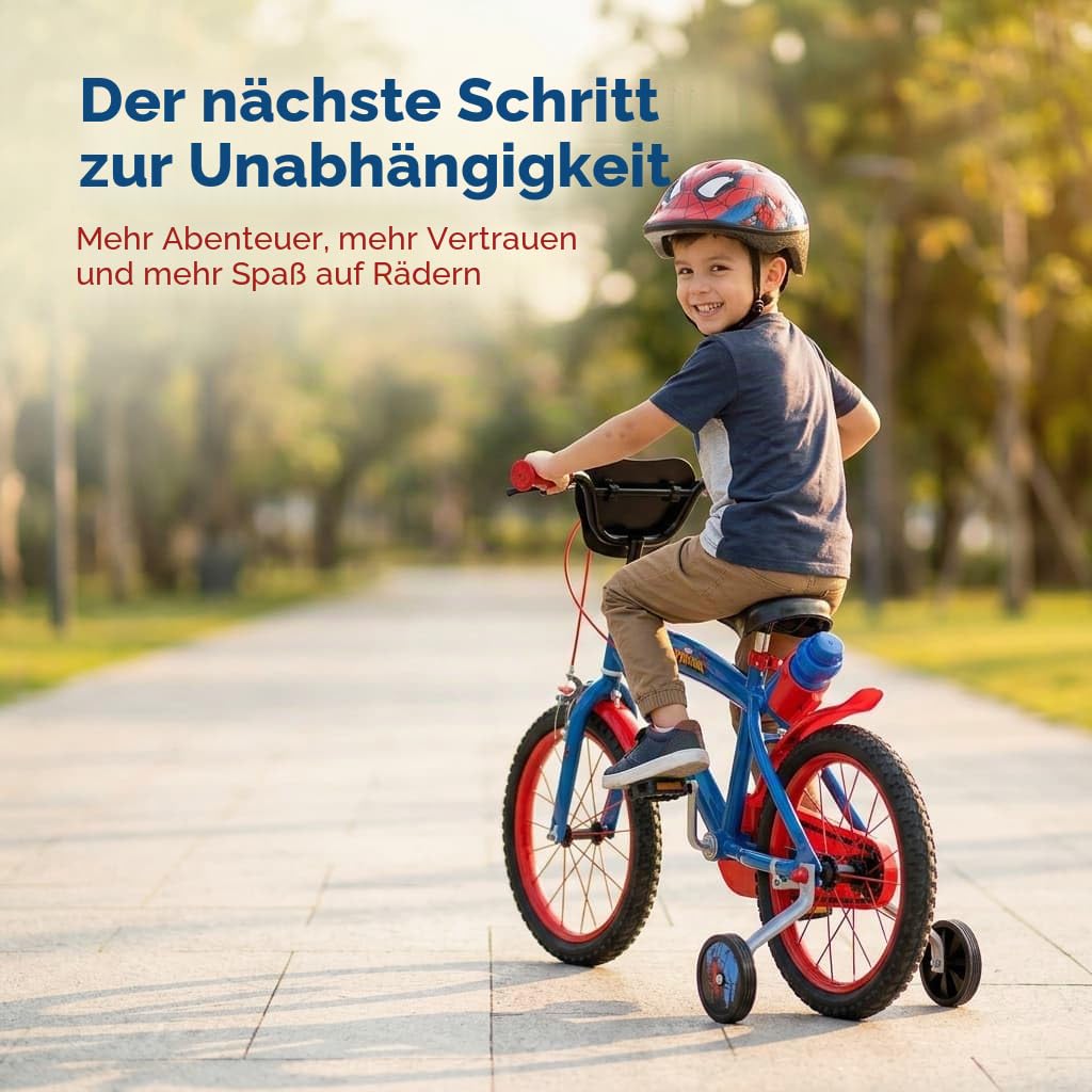 TOIMSA Fahrrad 16 Zoll Spiderman Huffy 5/8 Jahre
