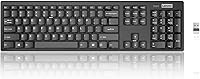 Lenovo 100 Wireless Compact Keyboard: Silent Keys, Numeric Keypad, Plug & Play for Windows PC Laptop - Black