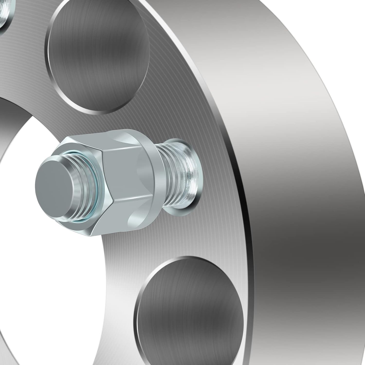 ECCPP 4PCS 6x135mm Wheel Spacers 2 inch 6 Lug 6x135 to 6x135 with 14x2 Studs 87.1mm Hub for 2003-2014 for ford Expedition| 2004-2014 for ford for F150| 2006-2014 for Lincoln Mark LT