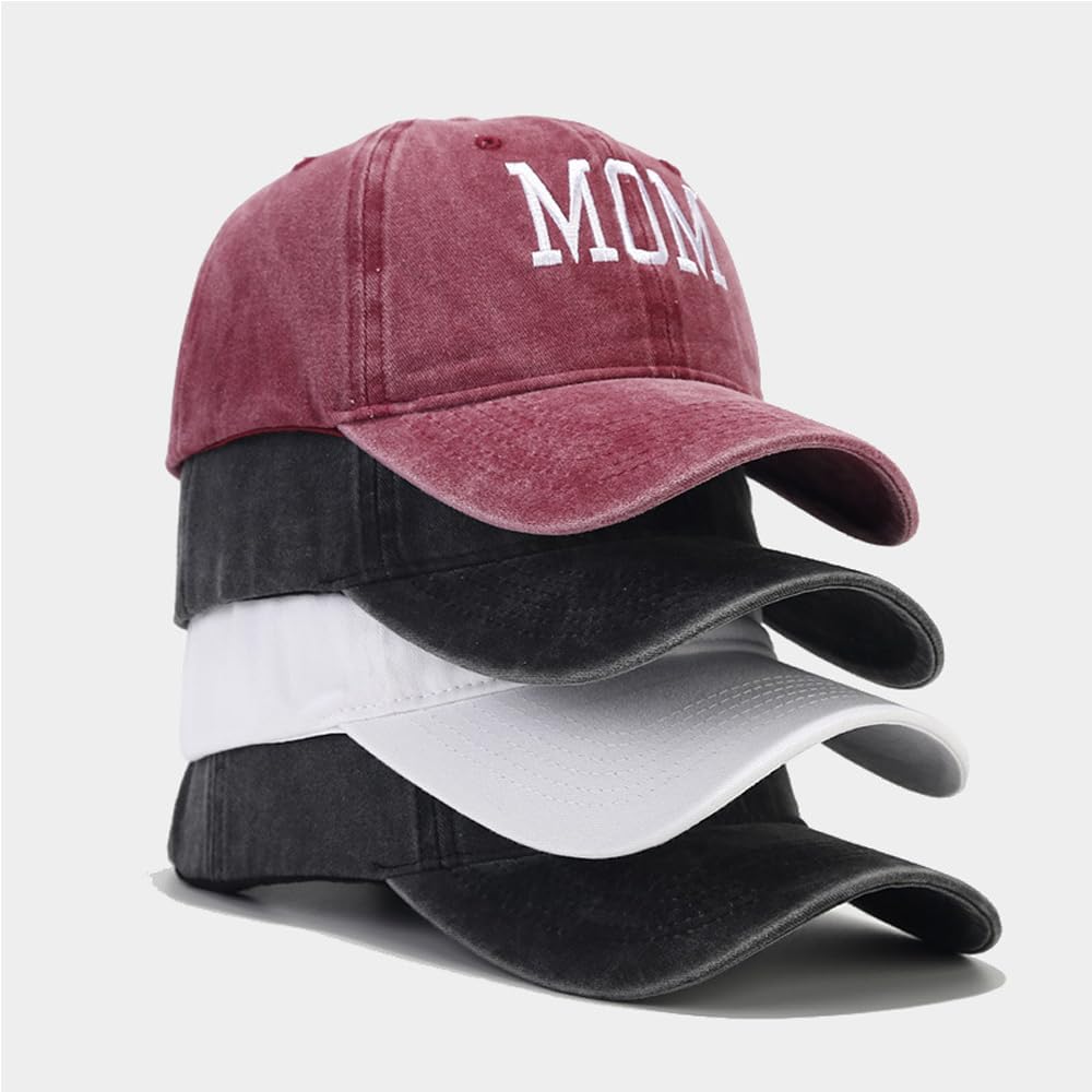 Mom and Dad Hats Fathers Day Mothers Day Embroidered Adjustable Baseball Cap New Parents Gift for Couples - Image 5