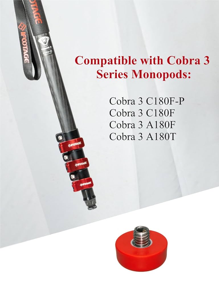 その他 Monopod (mogopod ifootage ) Amazon.com : IFOOTAGE Monopod Rubber Foot Pad,Accessories