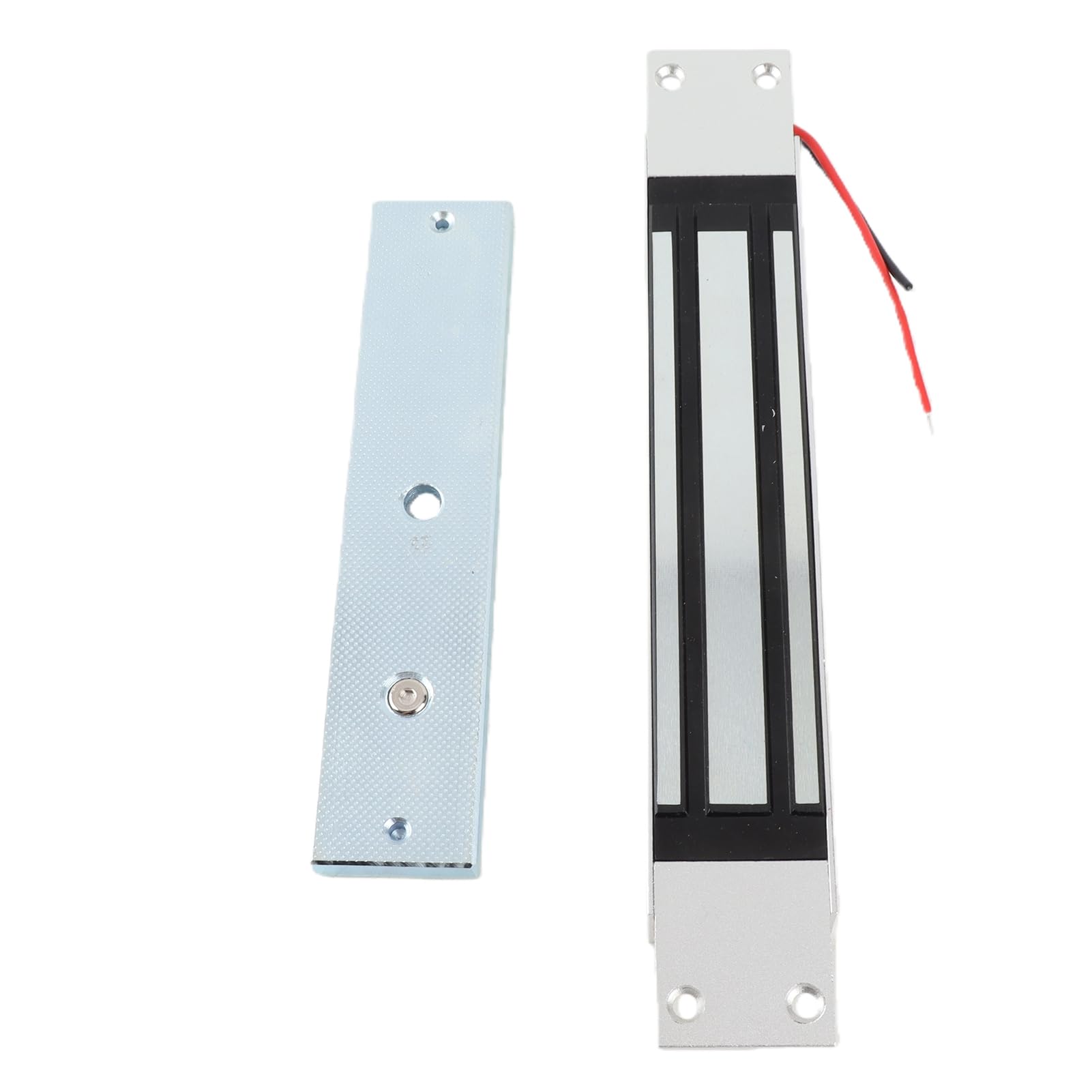 Fuerza de retención DC12V 280kg / 600Lbs Cerradura magnética eléctrica para el de Control de Acceso a la Puerta, Cerradura electromagnética Modo NC Seguro a Prueba de fallas