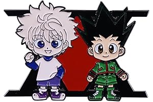 Cute Anime Killua and Gon Character Badge Pins
