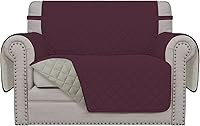 Vista 288 de Easy-Going Funda de Sofá Reclinable Reversible Funda de Sofá Resistente al Agua Funda de Sillón Protector de Muebles con Correas Elásticas