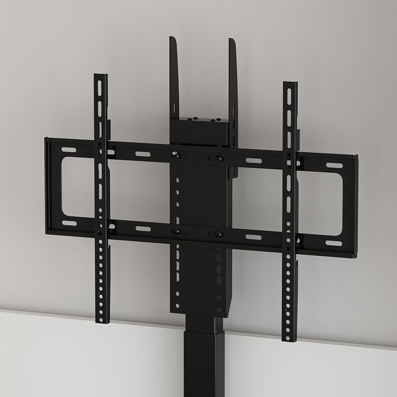 Timechee White Motorized TV Lift Cabinet with Storage for 50‑Inch TV image 6