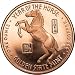 Year of the Horse 1 oz .999 Copper Round
