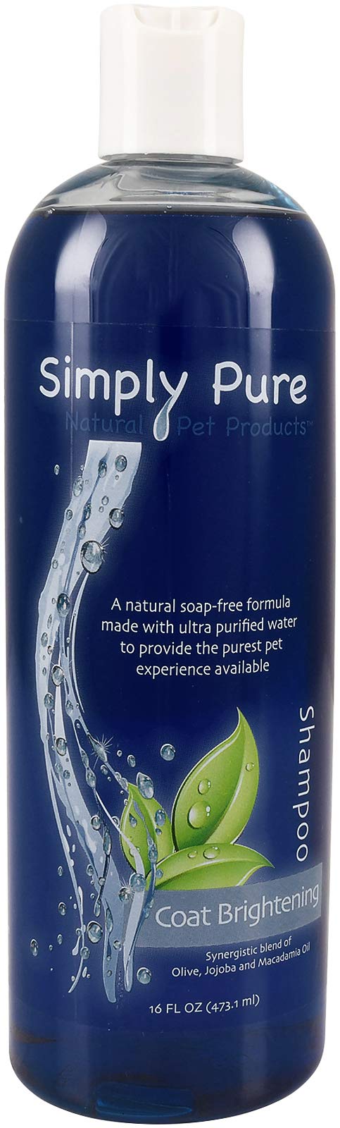 Davis Manufacturing Pure Planet ™ Coat Brightening Shampoo, 16 oz, Blue