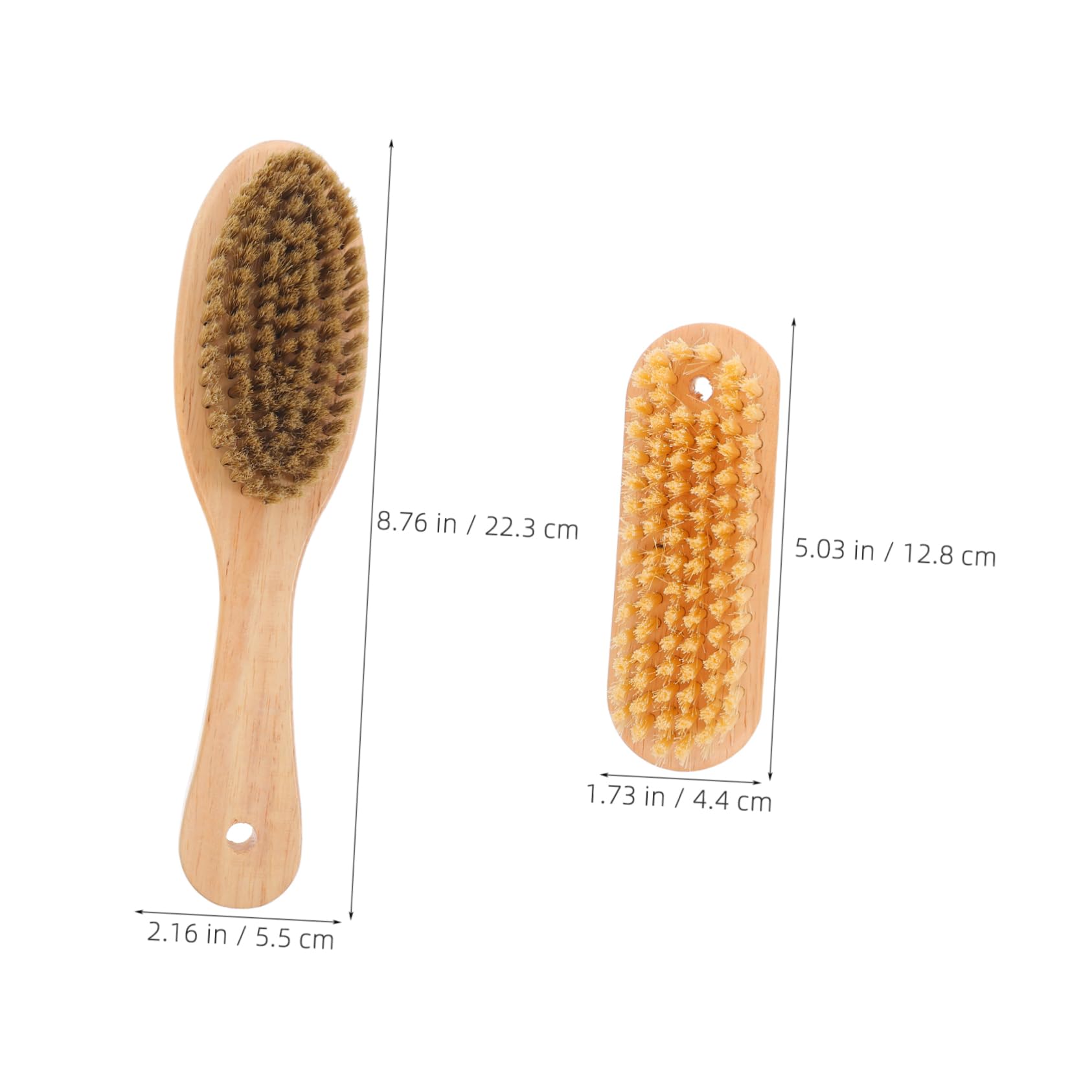 SUPVOX Brush Set 2pcs Beach Brush for Vacation Sturdy Removal Tool Quick and Cleaning