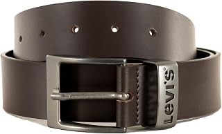 Levi's Herren Gürtel Harness Buckle aus Leder mit Logo