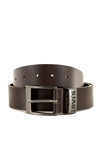 Levi's Ashland Metal, cinto unissexo adulto, castanho (castanho), 80