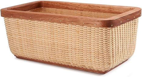 Amazon 藤田tengtiand桜木製の縦型バスケット かご バスケット オンライン通販