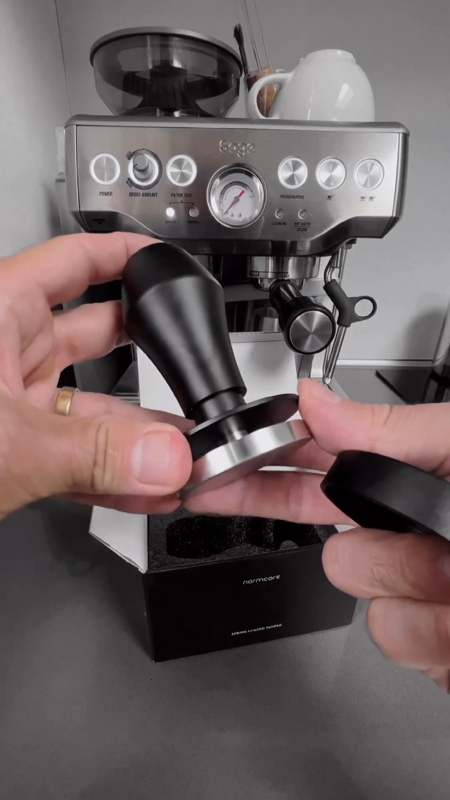Amazon.com: Normcore V4 Coffee Tamper 53.3mm - Spring-loaded