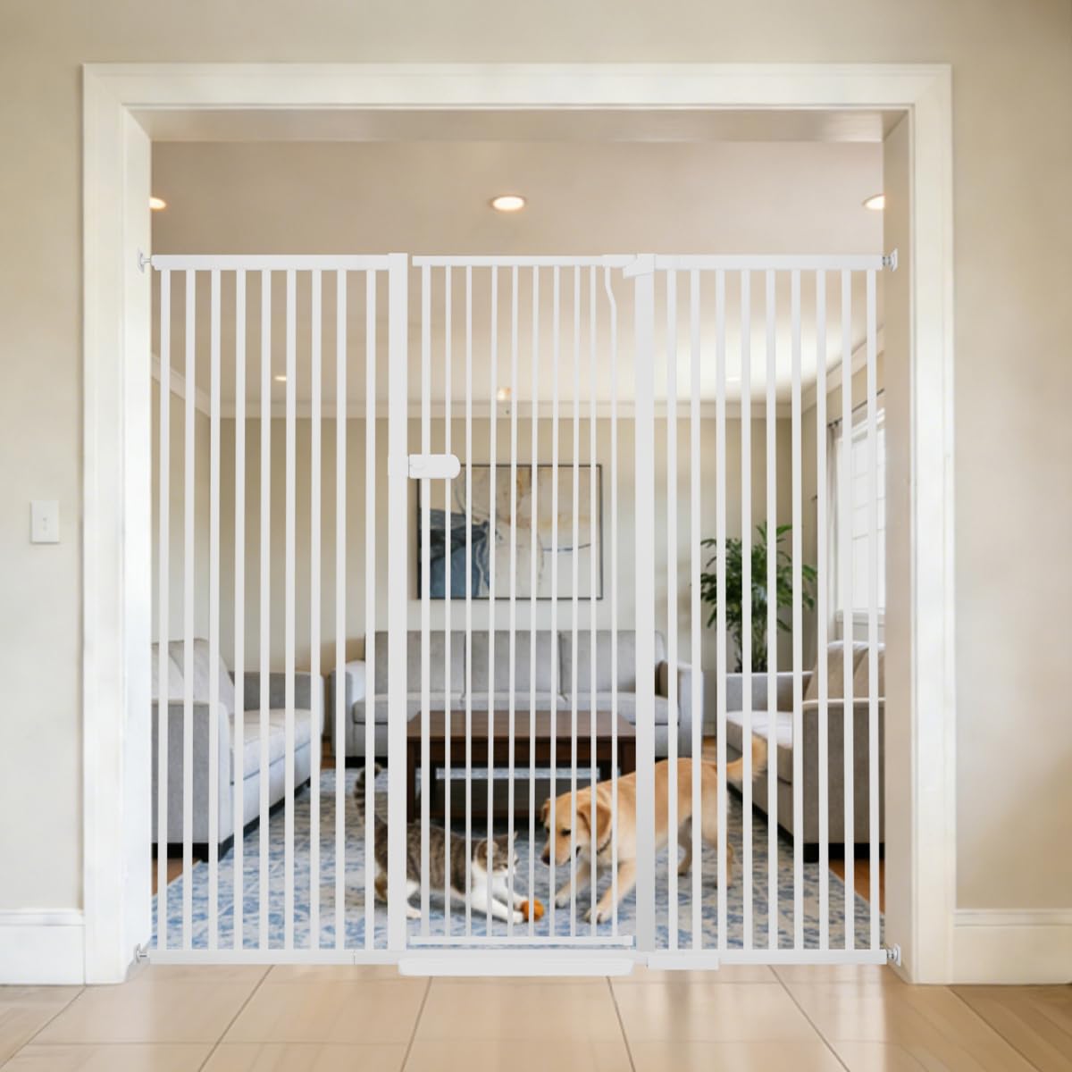 Photo 1 of Lumizone Extra Tall Cat Gate 61" H