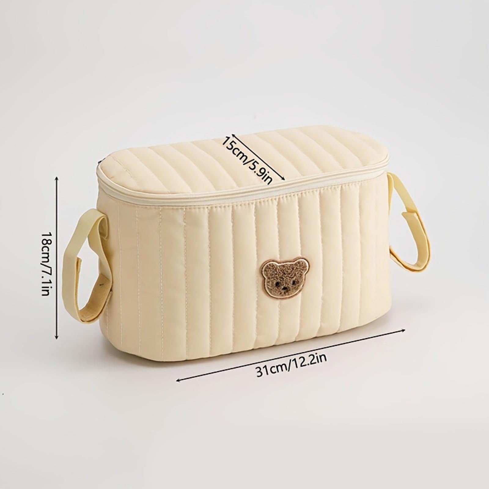 Multifunzionale Passeggini Bambino Hanging Bag Container con Design Spazioso Water Proofing Tessuto per Shopping e Viaggio Borsa Pannolino