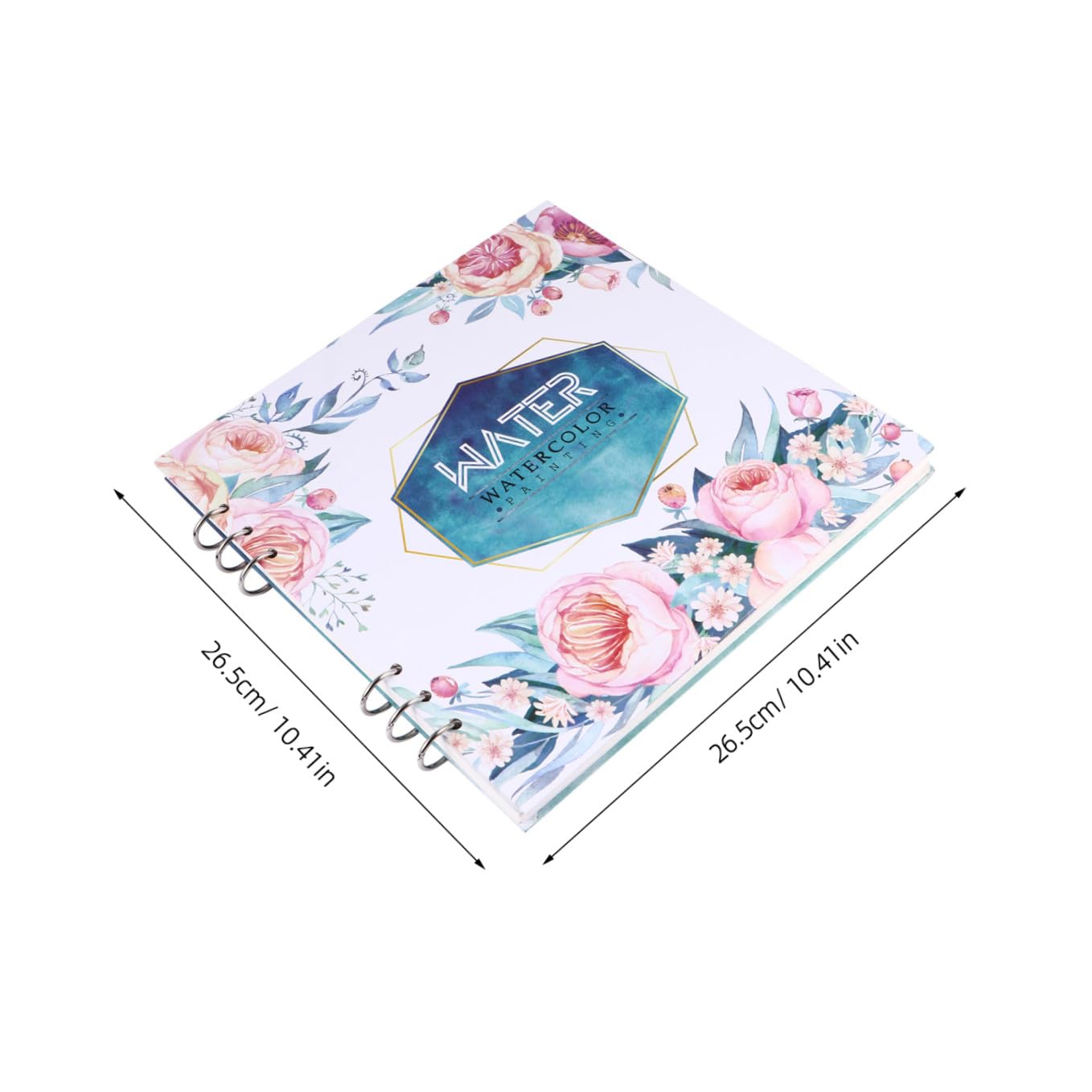SHINEOFI 1pièce Carnet De Croquis Épais Cahier à Dessin Aquarelle Avec Pages Détachables Pour Artistes Et Étudiants Voyage