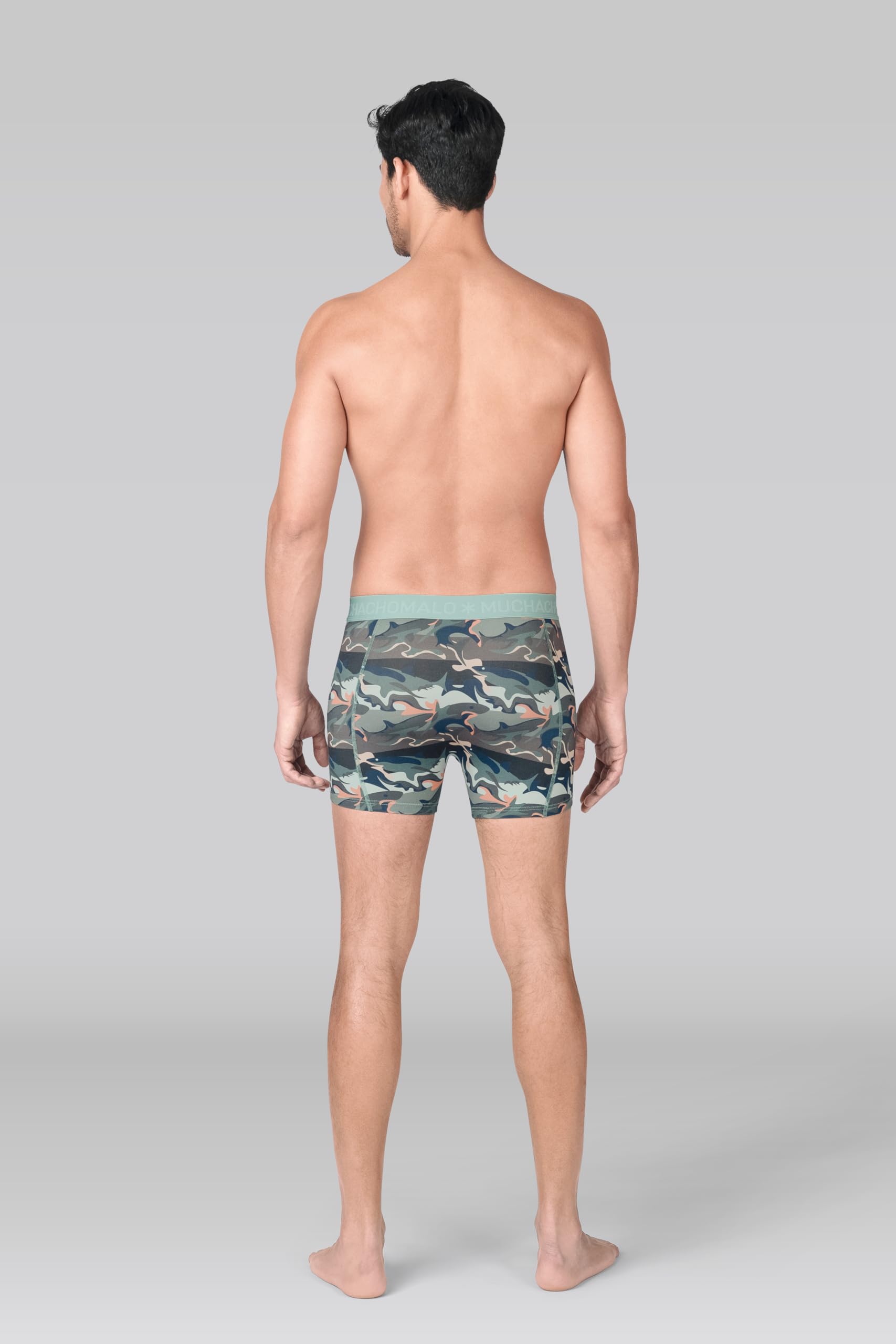 Muchachomalo Hombre Bóxer 3-Pack, Estampado, Algodón, Cinturilla Elástica