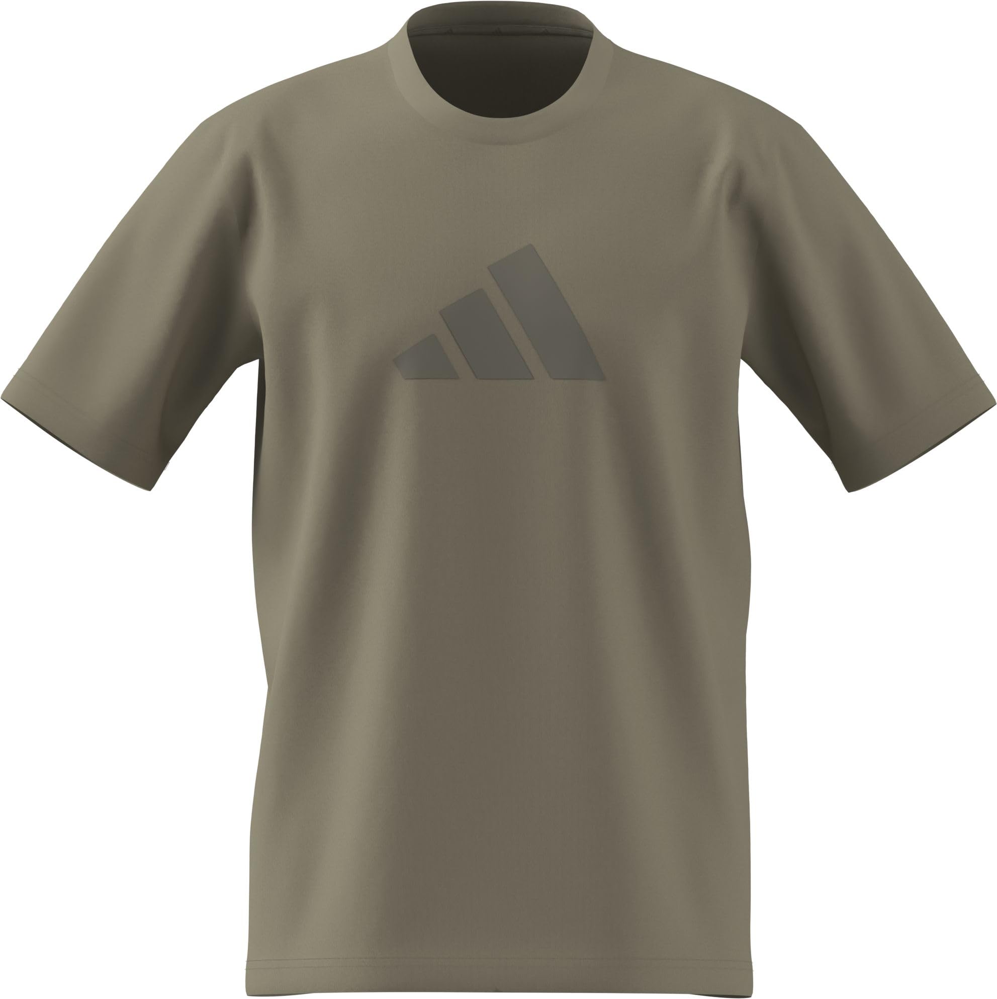 adidas Men's Future Icons Three BAR TEE, Wonder Cargo, XXL