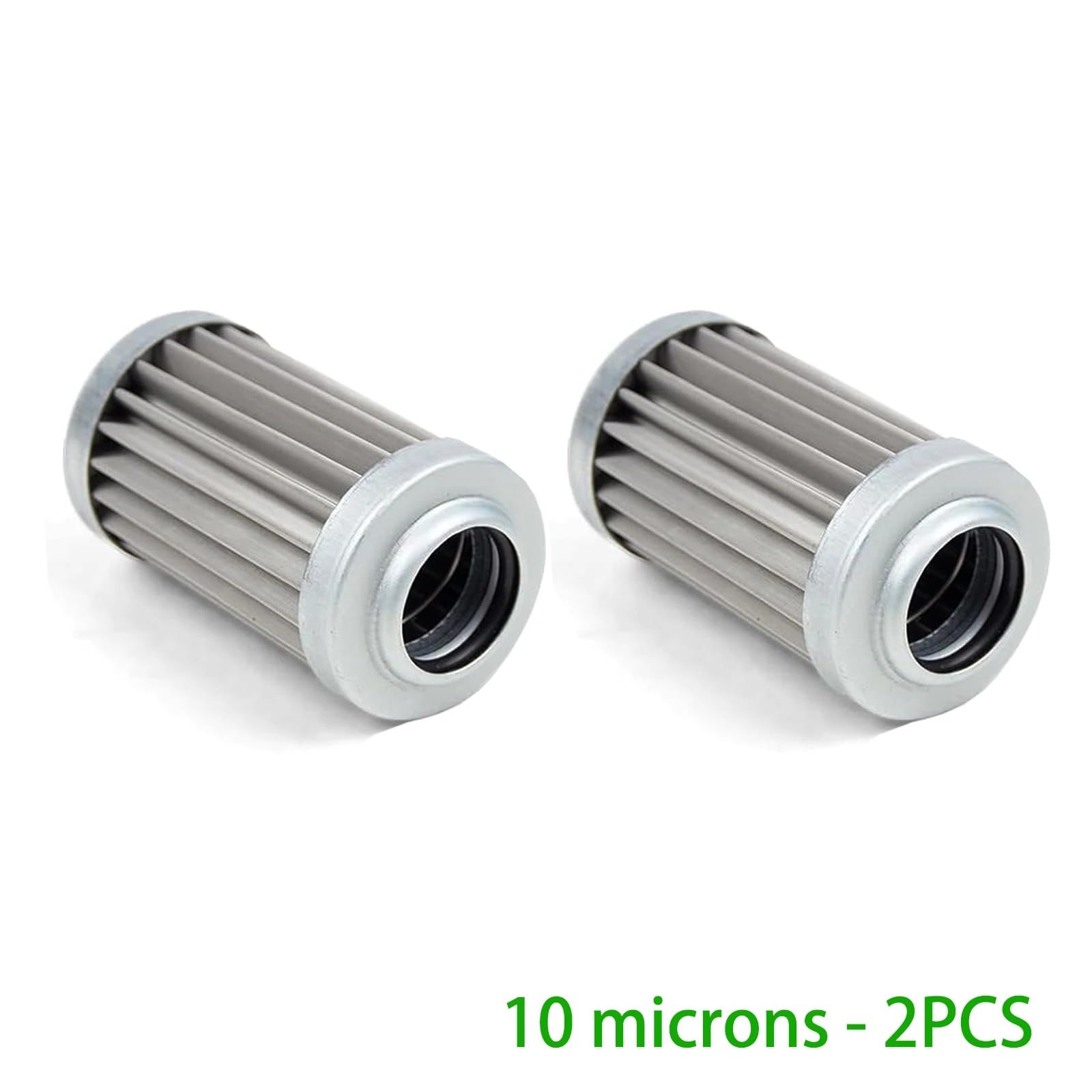 Filtros de combustible para coche Filtro de combus Filtro de combustible para carreras de coches, elemento de repuesto de 10 micrones, conjunto de elementos separadores, motor S. Core(10 Micron - 2)