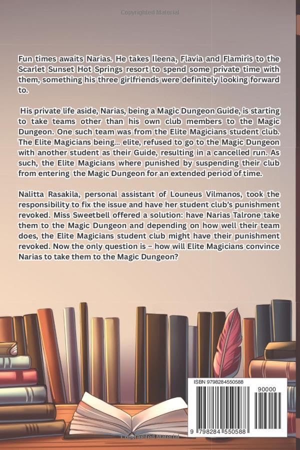 Magic Dungeon Academy Volume 7: Isekai Harem Fantasy School Life Slice of Life Light Novel Series image 3