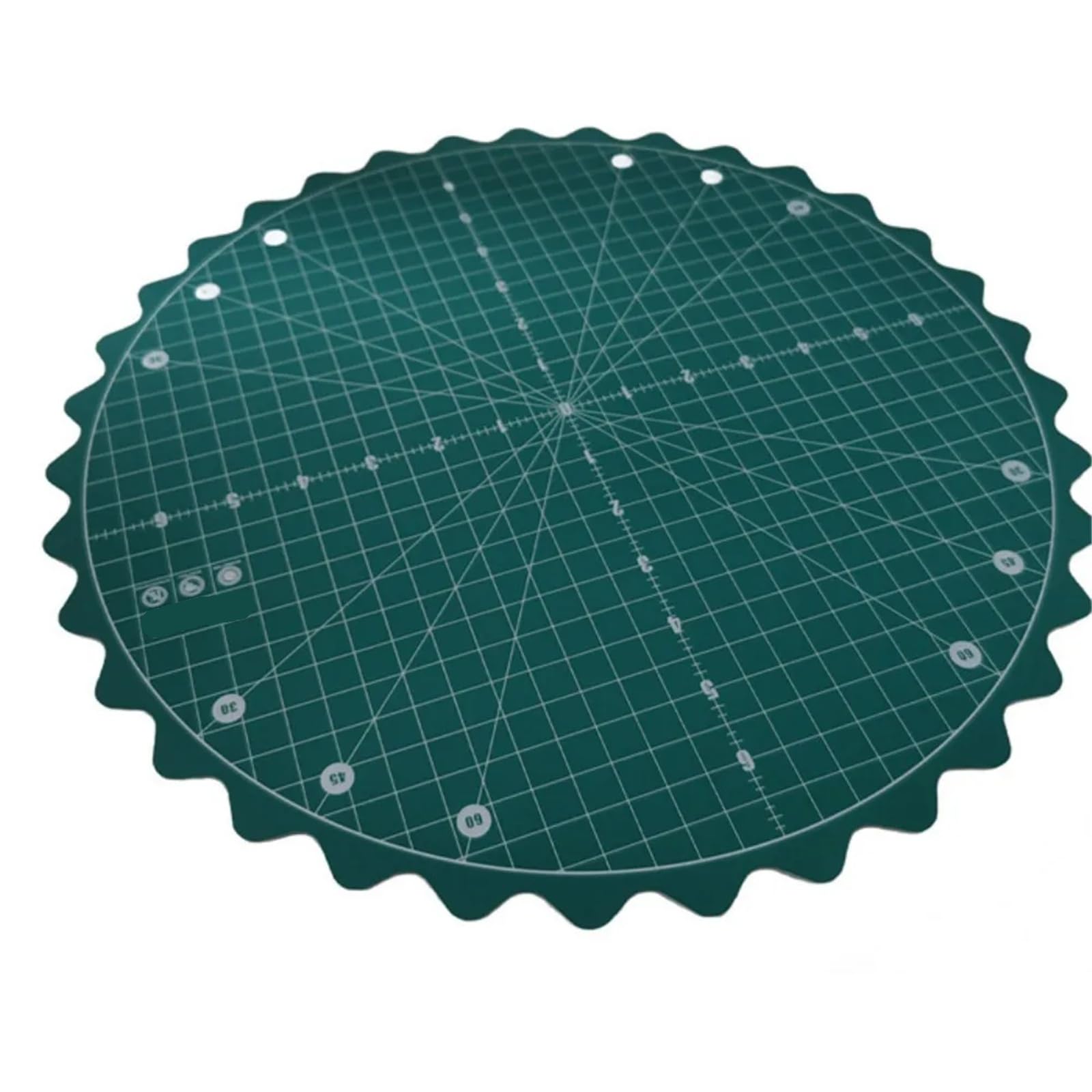 Tappetino Da Taglio Tappetino Da Taglio Rotante, Intaglio, Cucito, Tavola For Lavori Artigianali, Tessuto, Fai Te, Autoadesivo, Scrapbooking per cucito(14 Inch)