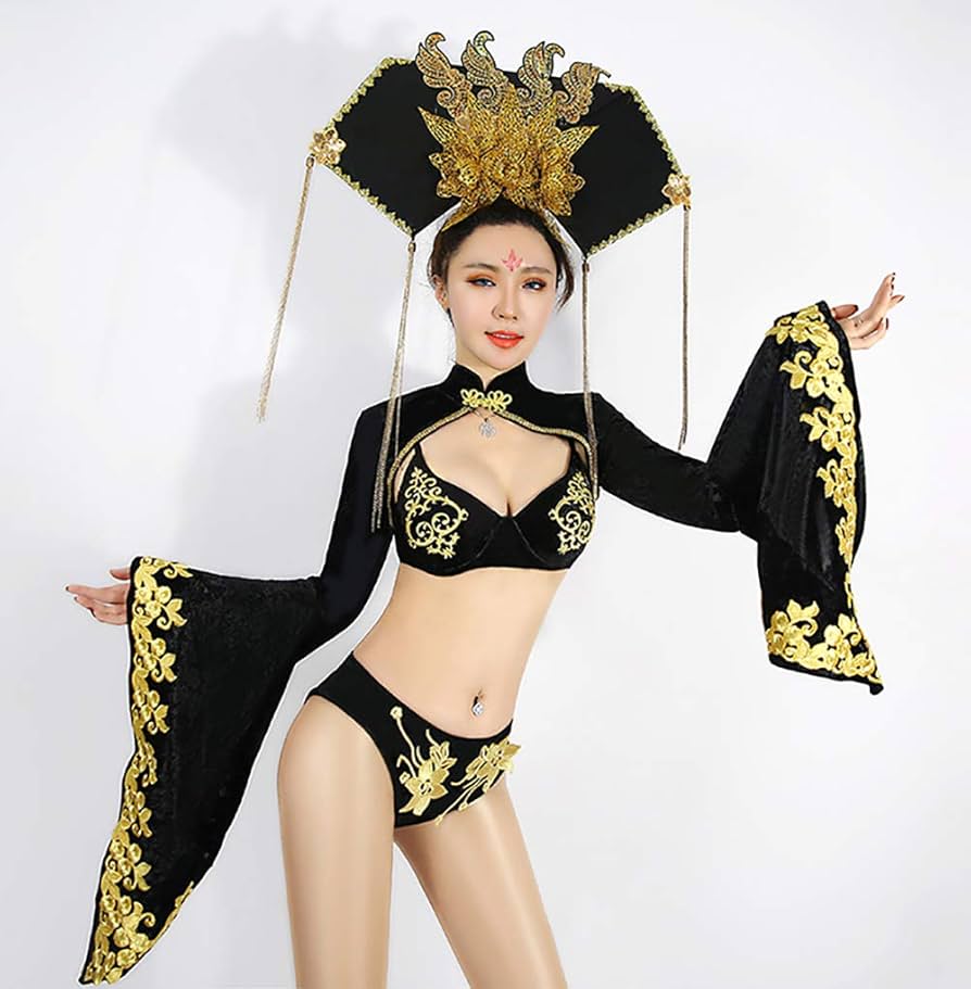 美品 装飾済 ポールダンス ダンス 発表会 大会 衣装 ウェア ビキニ 美品 装飾済 ポールダンス ダンス 発表会 大会 衣装 ウェア