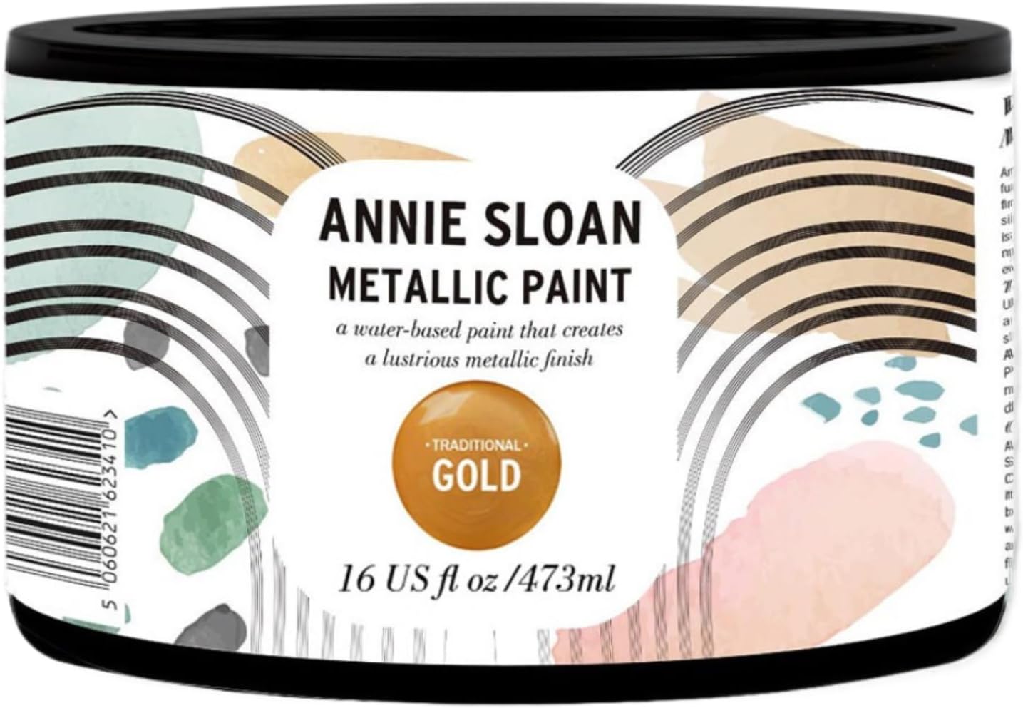 Annie Sloan Metallic Paint (Modern Gold) - Water Based Multi Surface Paint for Home Decor, Walls and Gilding