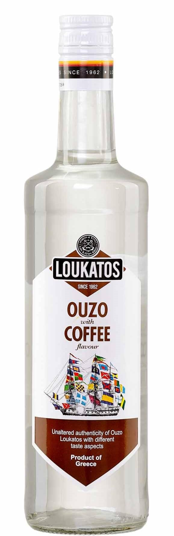 Loukatos Ouzo mit Kaffeegeschmack 700 ml