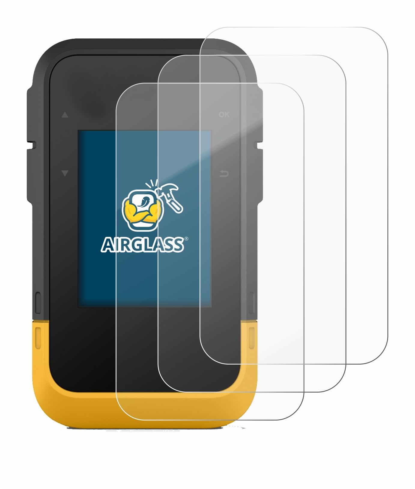 Brotect AirGlass 9H Per Garmin ETrex Touch 2025 – Vetro Ibrido Flessibile, Ultra-sottile E Antigraffio - 4
