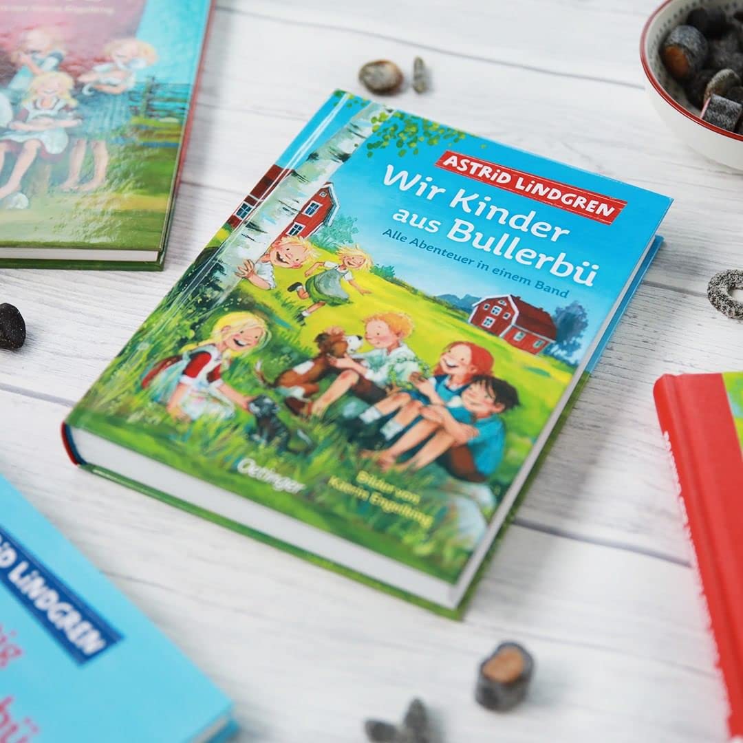 Wir Kinder aus Bullerbü. Alle Abenteuer in einem Band: Modern und farbig illustriert von Katrin Engelking: 1-3