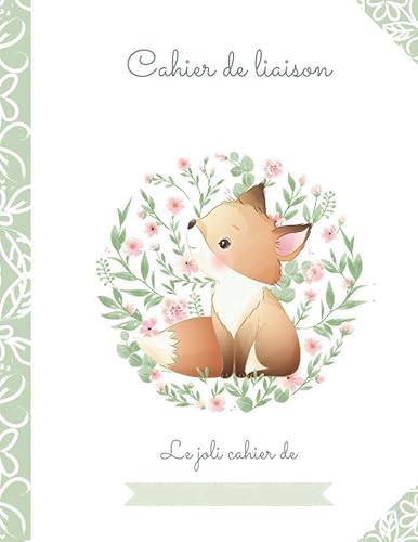 CAHIER DE LIAISON PARENT - ASSISTANT(E)-MATERNEL(LE) - CRECHE - MAM: 1 AN DE SUIVI : format petit cahier standard. Cahier de vie - hippopotame (French Edition)