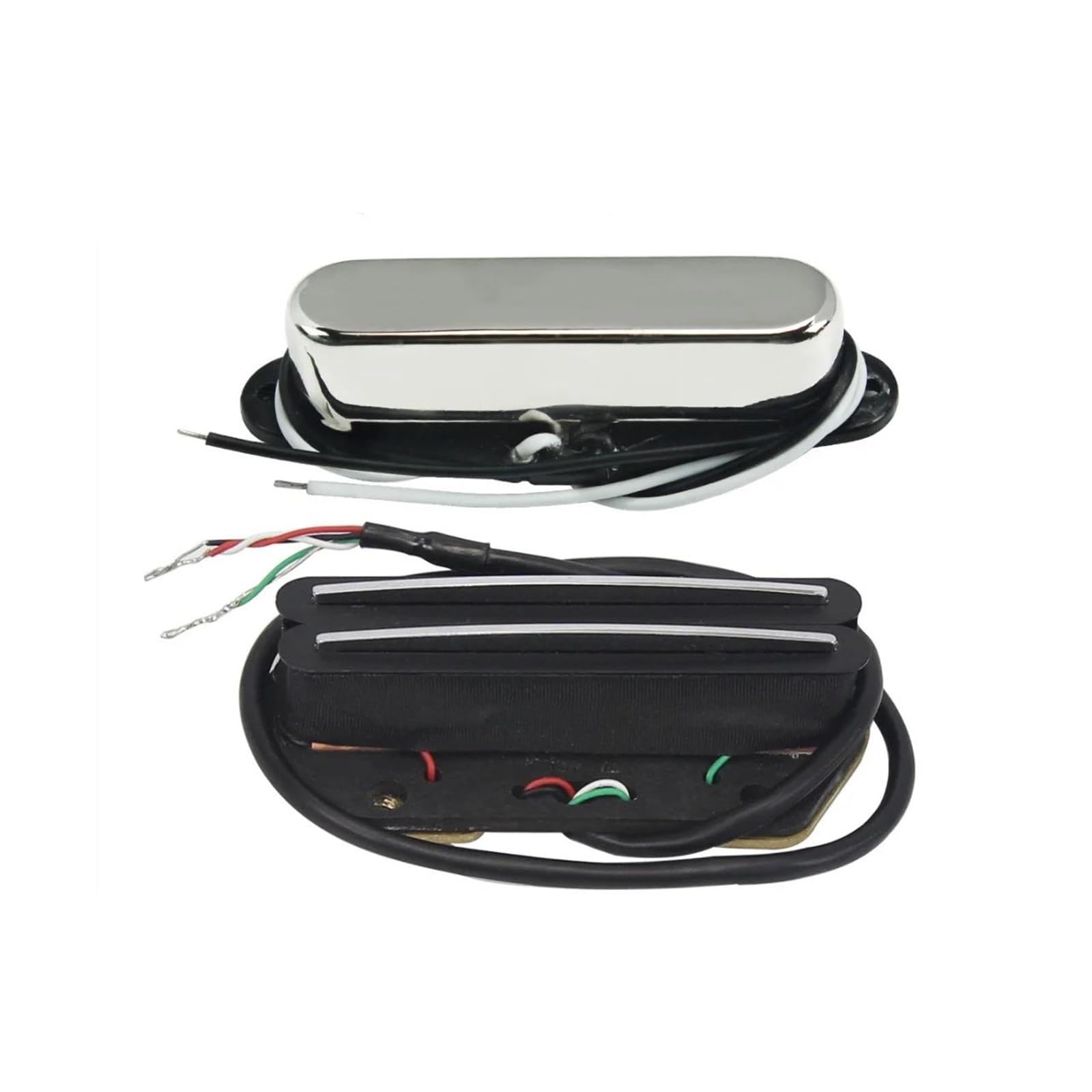 Alnico V Elektrischer Tonabnehmerhals Und Steg Für Gitarreninstrumentenzubehör(Set 1)
