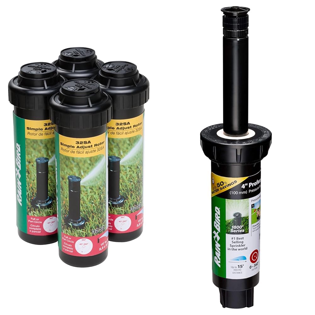 Amazon.com : Rain Bird 32SA 4-Pack Gear Drive Rotors