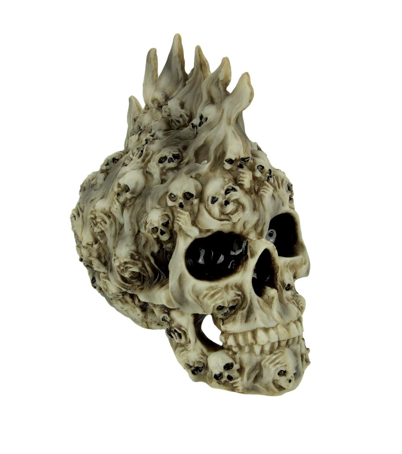 Everspring Import Company Skull with Skull Spirits Figurine