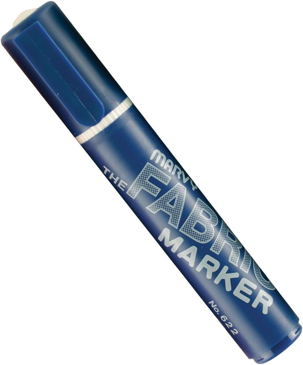 Uchida 622-C-3 Marvy Broad Point Fabric Marker, Blue