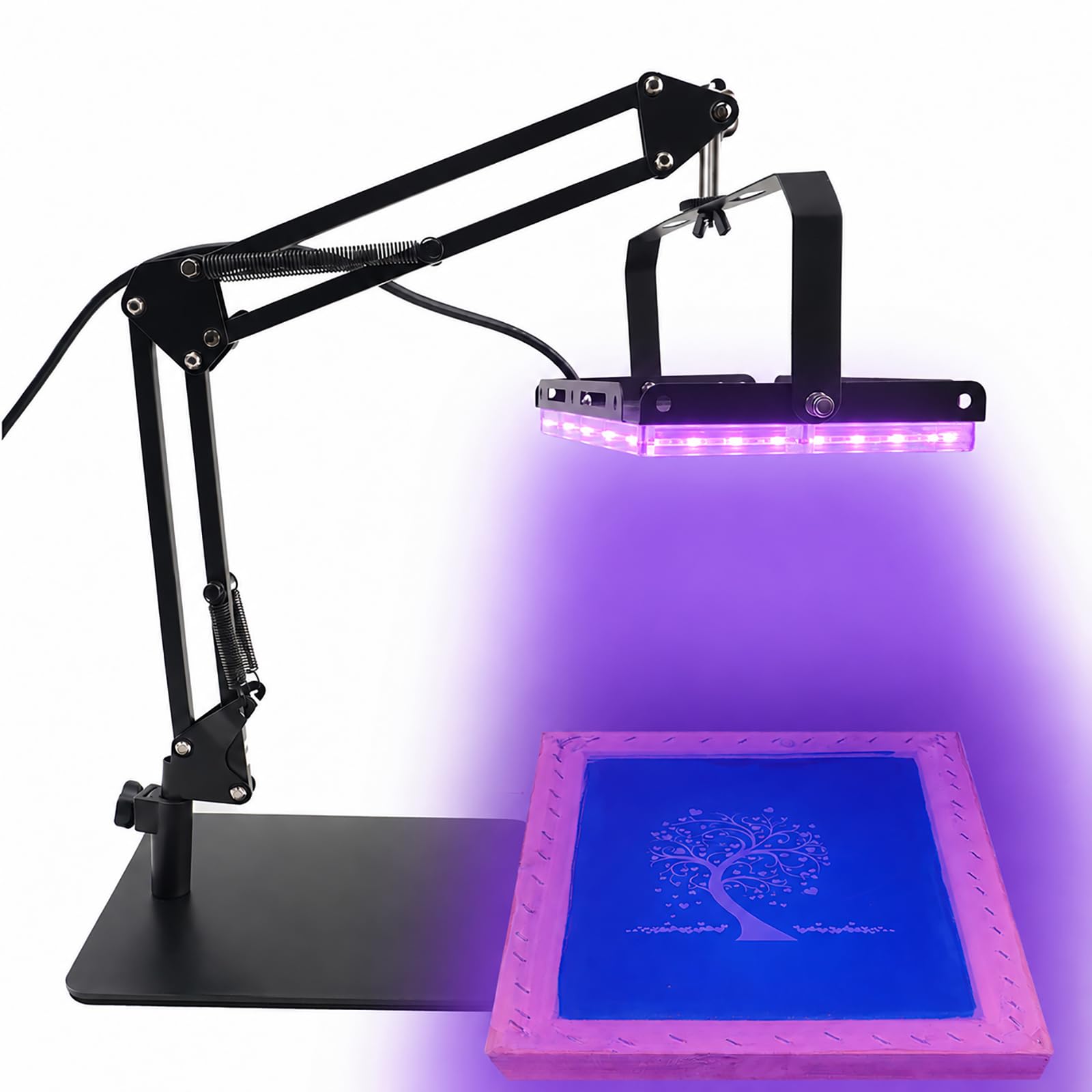 Amazon.com: Dorhui 100W 96 LEDs UV Exposure Unit for Screen