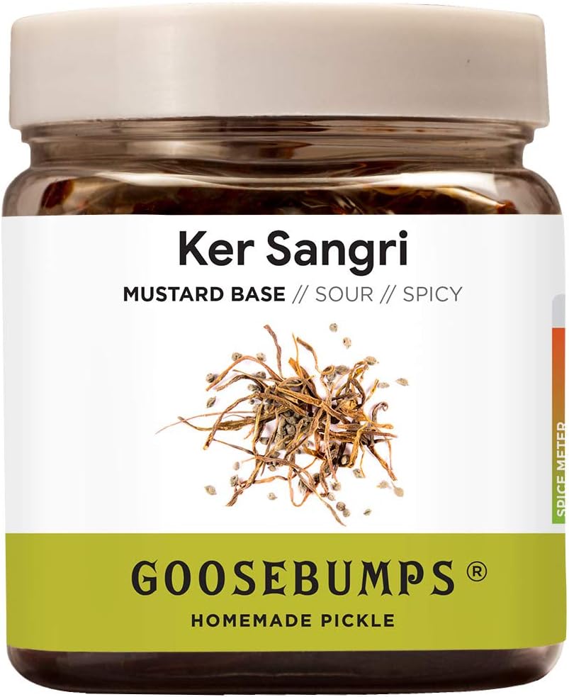 Goosebumps Rajasthani Ker Sangri Pickle | Authentic Rajasthani Aachar | Homemade Rajasthani Ker Sangri ka Aachar | Preservative Free Pickle 250 GMS
