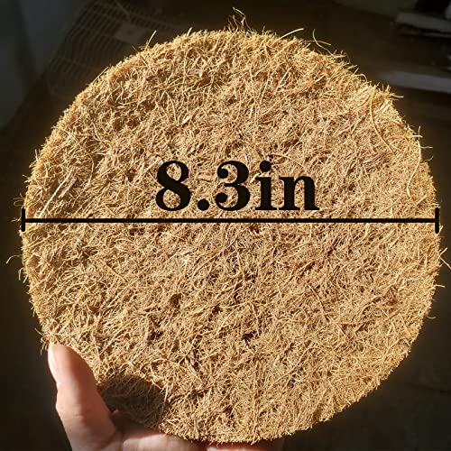 Image of BUAKAW-X Pigeon Nest Coconut Fiber Substrate 5pc Bird Nest Racing Pigeon Breeding Eggs Mat for Finch Chicken Bird Nesting Materials