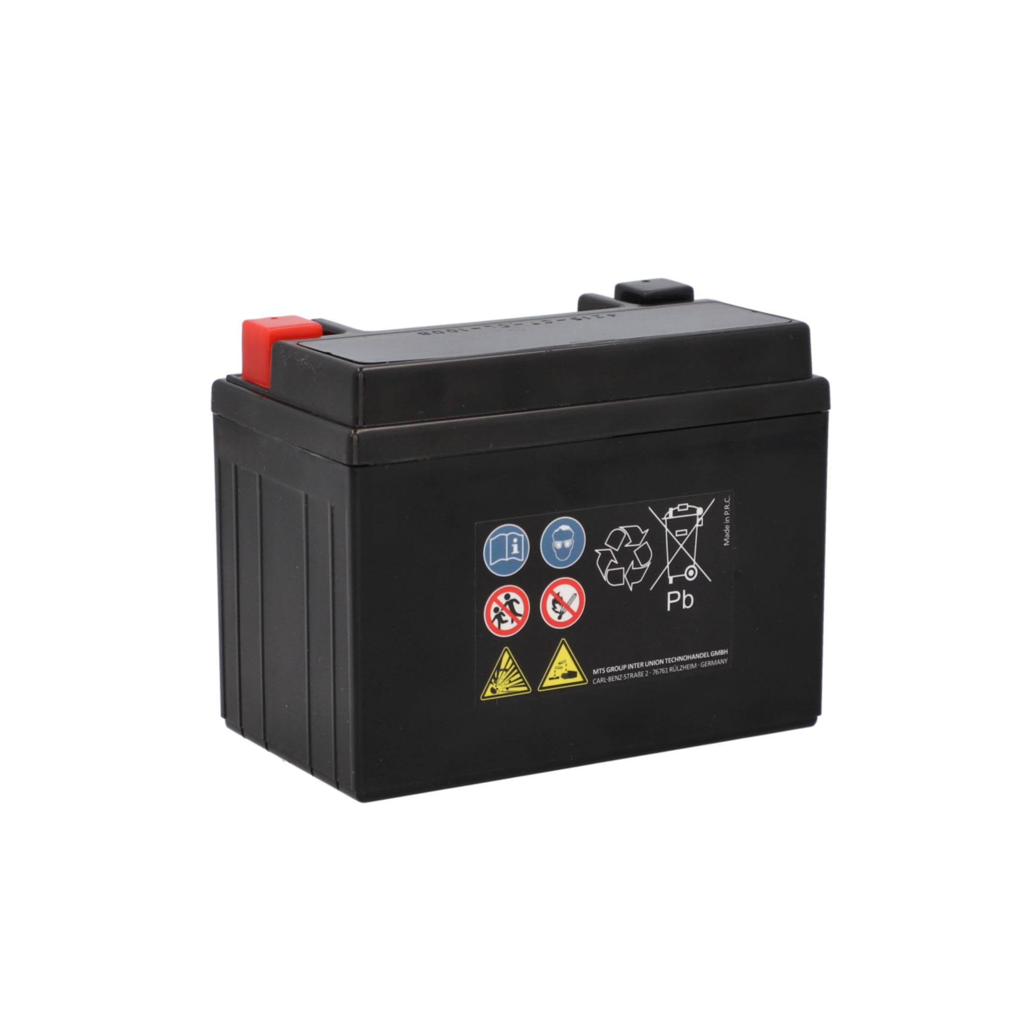 Batería de motocicleta Cartec YB4L-B 4Ah 56A Batería de tecnología de gel Calidad OEM Almacenamiento a prueba de ciclos Sin mantenimiento