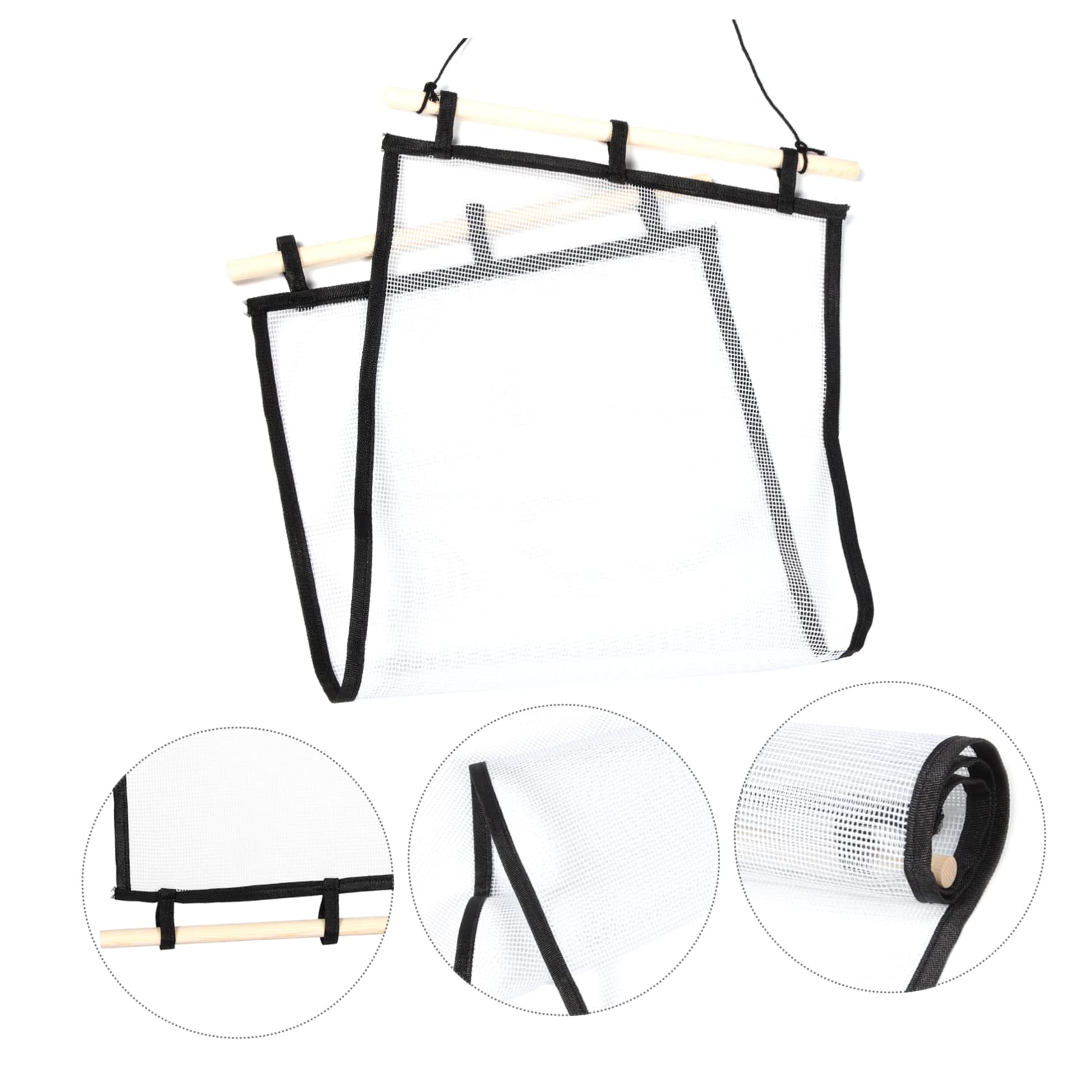 PACKOVE 3 Piezas Soporte Para Arete Montado En La Pared Colgador De Pendientes Titulares De Pulsera Sostenedores Del Anillo Exhibición De Aretes De Pared Soporte De Pulsera Joyas De Madera