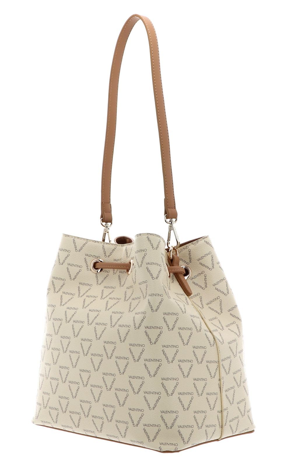 Valentino Liuto Bucket Bag Ecru/Multicolor