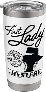 2025 Presidential Inauguration First Lady of Mystery Spy Stainless Steel Insulated Tumbler
