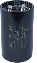 BlueCatELE 105-126 MFD (uF) Motor Start Capacitor Compatible for Franklin Control Box 2823008110, 2823018110, 2801084915, 2823018310, 2823508110 1.0 1.5 and 2 HP Well Pump and Others - coolthings.us