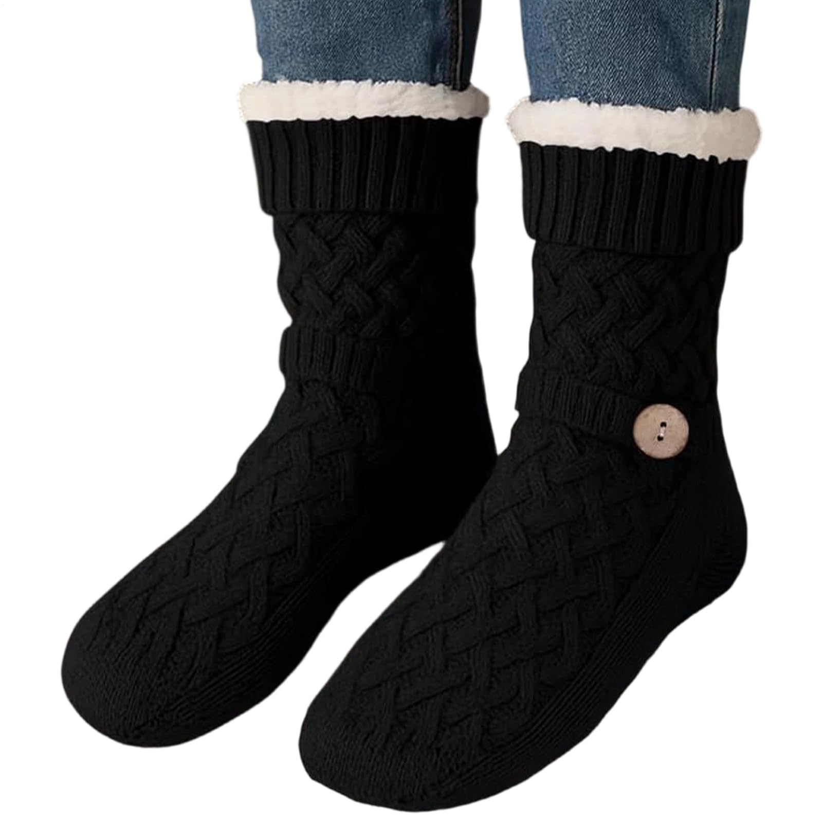 Electric Heated Foot Warmers - Breathable Heated Sock, Thermal Socks For Men & Women, Wool Lining Non-Slip Bottom Feet Warmer, Heating Socks, For Winter, Skiing, Hunting, Camping, Fishing, UK 4.5-8.5