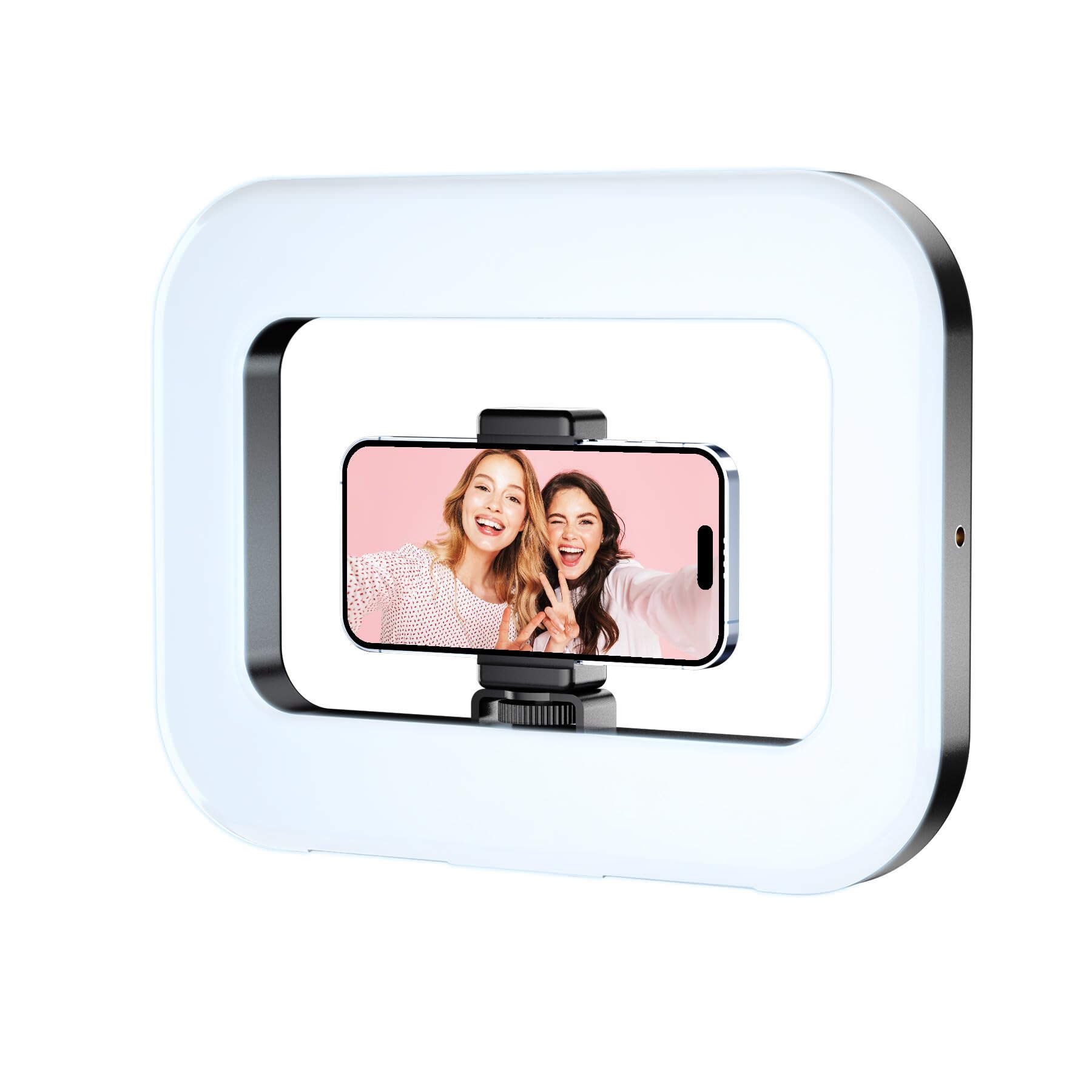 Support vidéo pour smartphone à lumière rechargeable et stabilisateur compact - 8